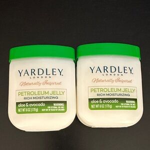 2 Yardley London Aloe & Avocado Petroleum Jelly Naturally inspired